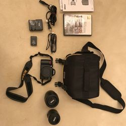 Nikon D40 Digital SLR Camera Set