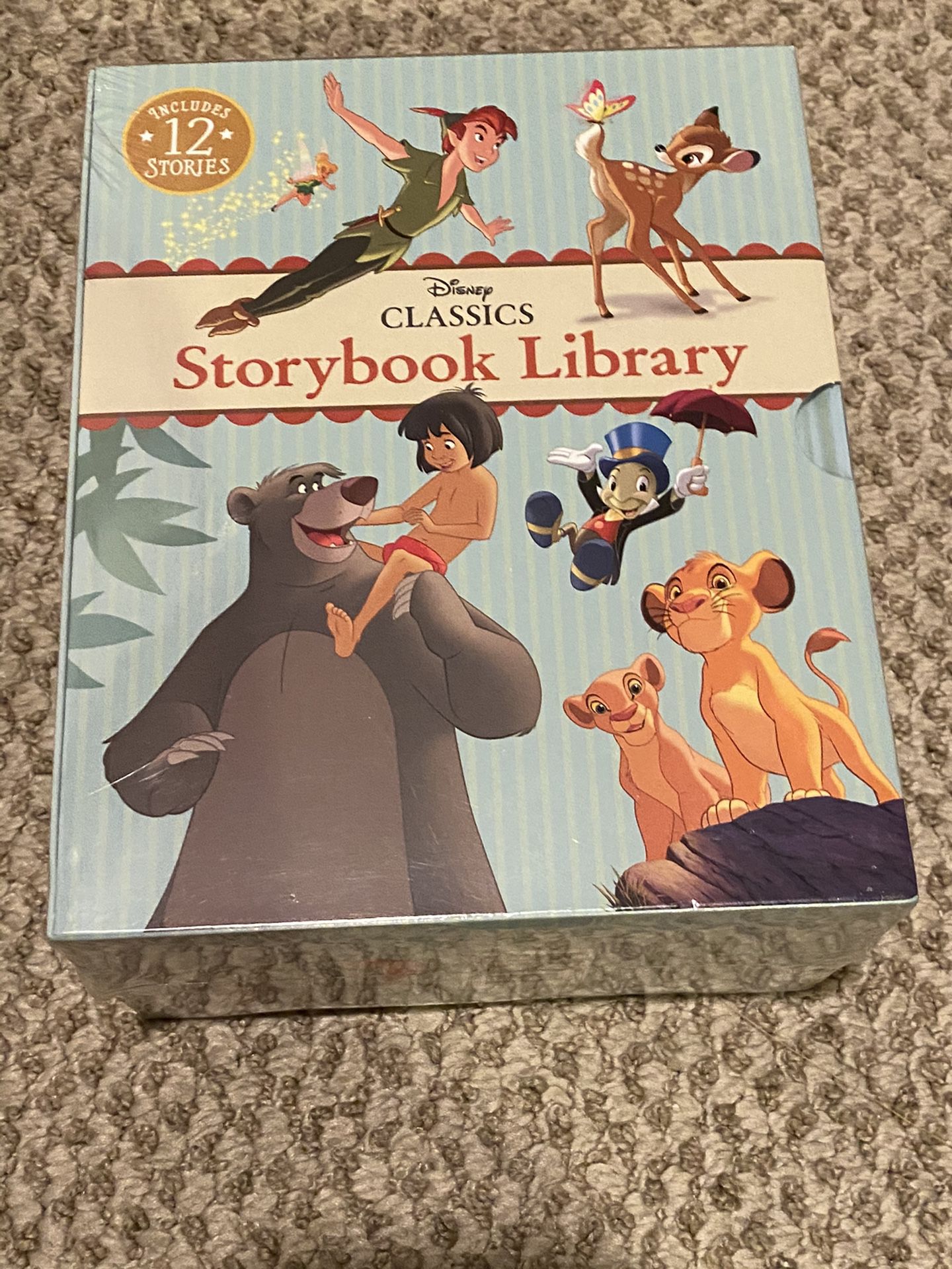 Disney Classic Story Book Library- Set of 12 books