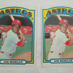 1972 TOPPS Baseball Card: Joe Morgan