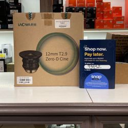 Laowa 12mm T2.9 Zero-D Lens For Sony E Mount (Located In Downey, CA)