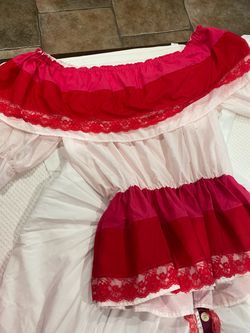 Traditional Dress From the State of Colima Mexico Ideal for Mexican Celebrations