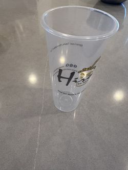 Disposable Tea Plastic Cup