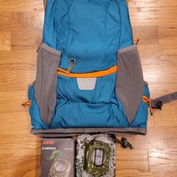 Hiking Backpack And Compass