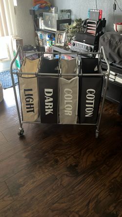 Carrito De Cestas Para Ropa