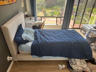 Twin Bed Frame and Mattress