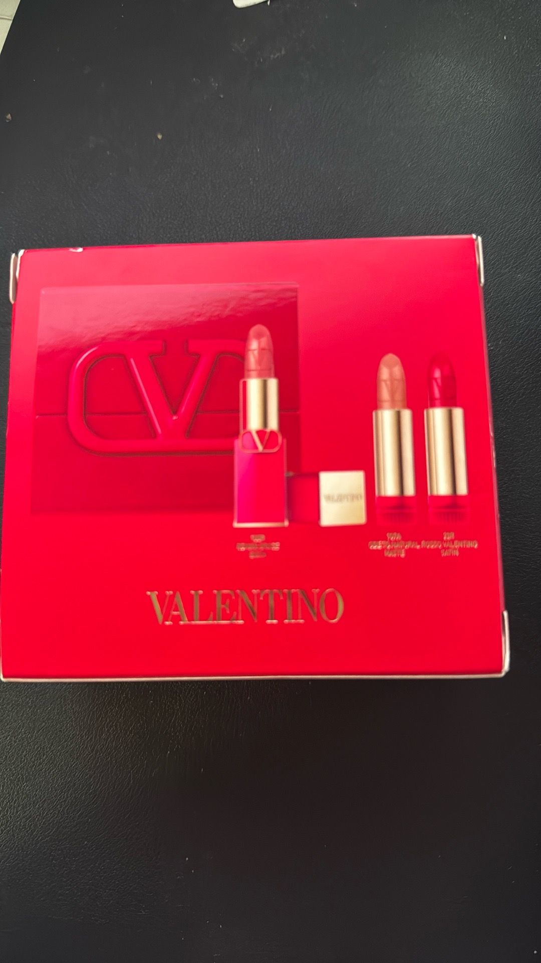 Valentino lipstick set