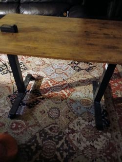 Electric Height-Adjustable Rolling Standing Desk / Computer Desk