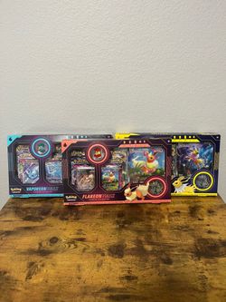 Pokemon TCG VMAX Premium Collection Vaporeon Flareon Jolteon Sealed
