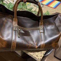 KomalC Leather Luggage