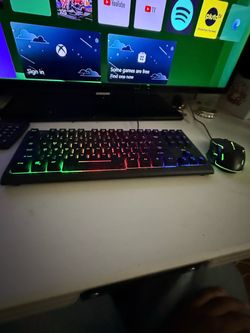 RGB Gaming Keyboard and Mouse Combo