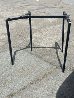 Quik Lok WS-550 Adjustable Dj Table/Mixer Stand, Black