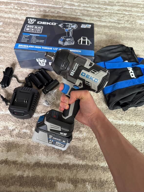 Brushless High Torque 1/2” Impact Wrench