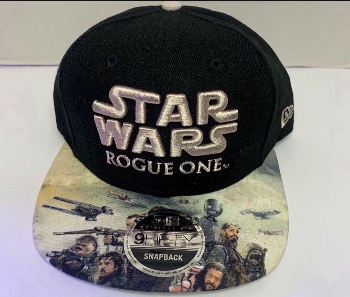 Star Wars Rogue One Hat Cap New Era 9Fifty Snapback Black OSFA New