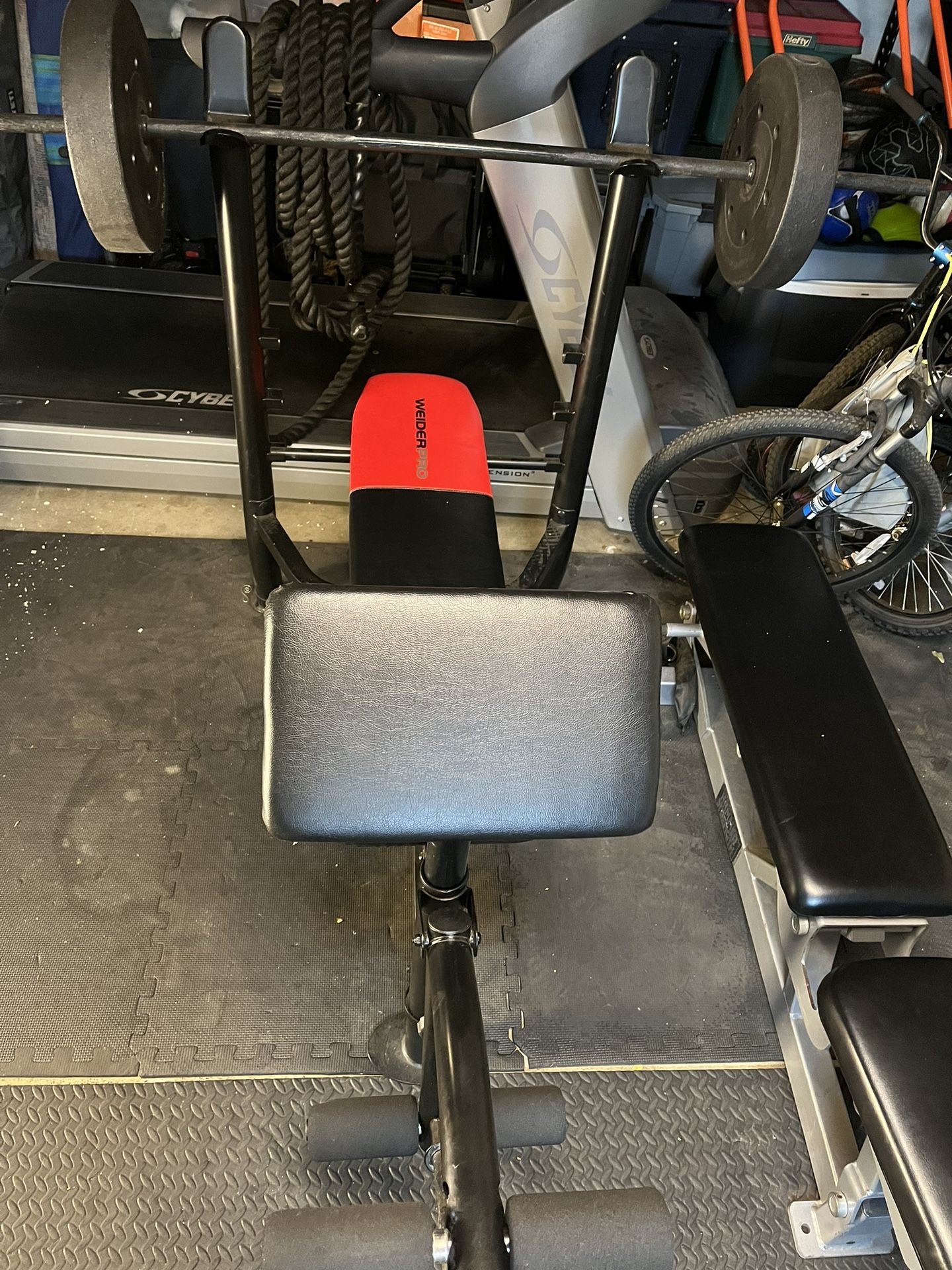 Weider pro Weight Set With Lots Extras