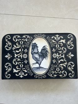 Adorable Luggage Style Storage Box Like New $4