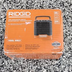 SPEAKER RIDGID 18V TOOL ONLY 