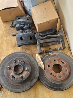 2008- 2014 Silverado GMC TAHOE SUBURBAN 2wd front hub assembly with brake rotors and hardware