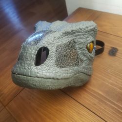 Jurassic World Mask Velociraptor BLUE