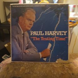 33 1/3 PAUL HARVEY " THE TESTING TIME" 