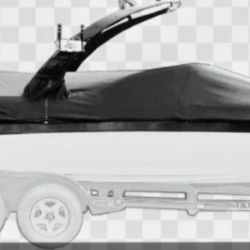 2015-2018 Sunbrella Malibu 22 VLX Boat Cover 