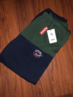 Supreme x Nike stripe sweatpants