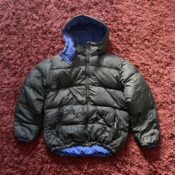 Reversible Lands End Puffer Jacket