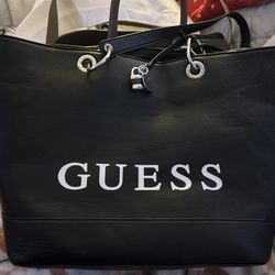 GUESS Haddington Carryall— Logo White 