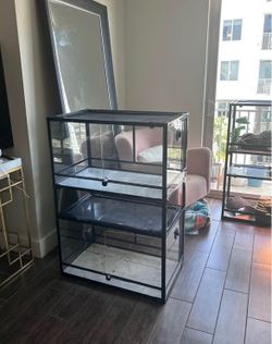 2, 40 gallon stackable ReptiZoo enclosures