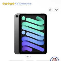 Apple iPad Mini (A17 Pro) - 128 GB - Space Gray - WiFi