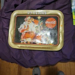 Old Xmas Tray