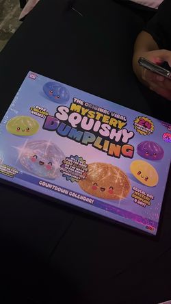 Viral mystery squishy dumpling advent calendar