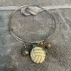Girls Volleyball Jewelry Bracelet Sports Player Spike