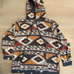 Heimish USA Native Hoodie  Southwestern design 