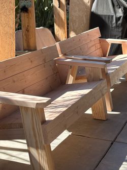 Wood benches 5’1/2’