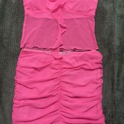 327 Clothing Mesh Skirt Set