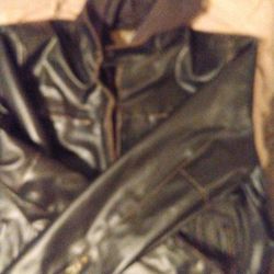 Levi's Leather Jacket XxL