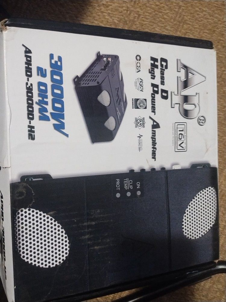 3000w RMS Audio Pipe Amplifier