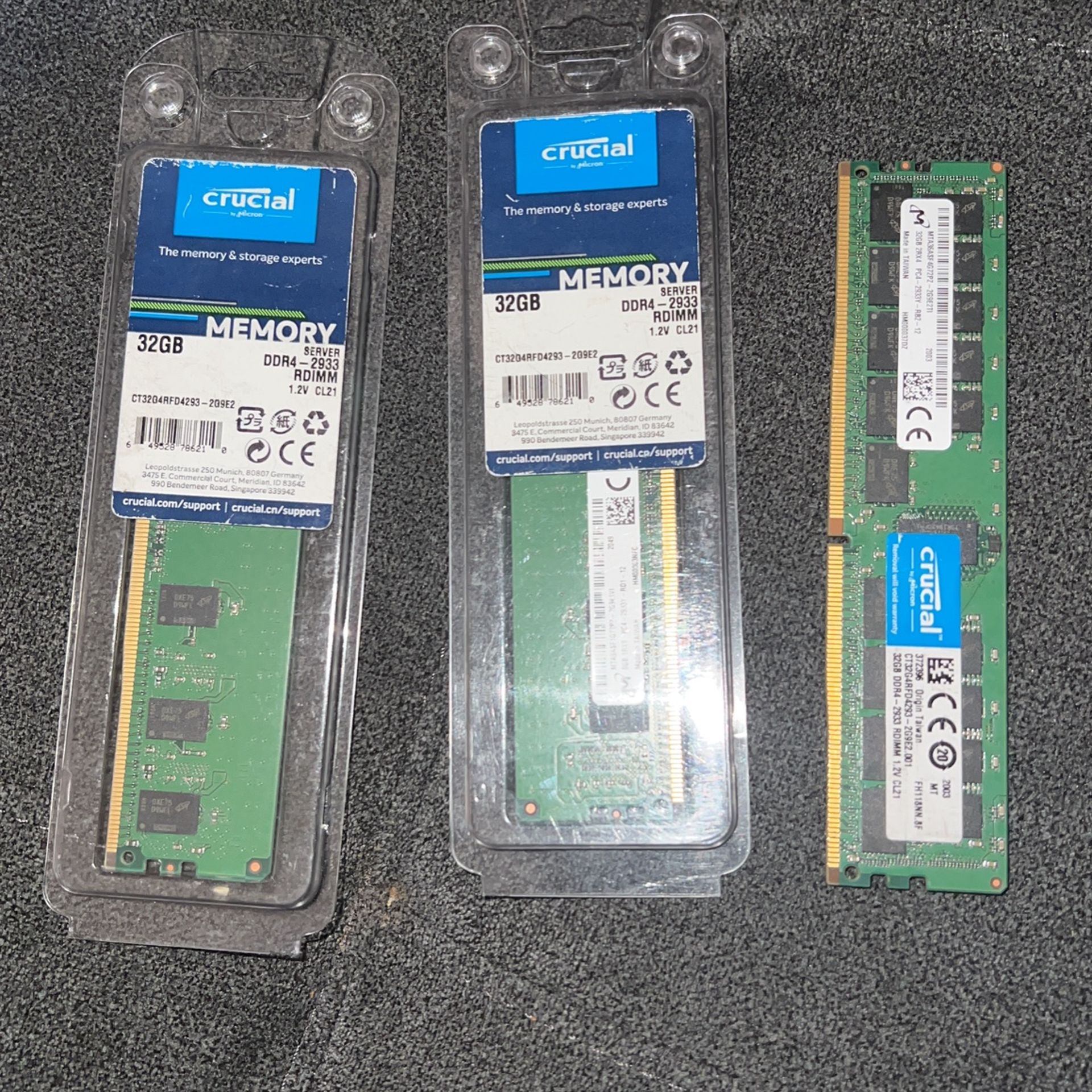 Crucial Memory 32GB