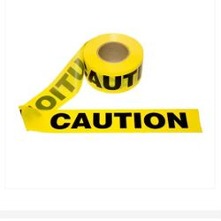 Cordova Pro Pack 3 in. x 1000 ft. Yellow Caution Tape (12-Pack)