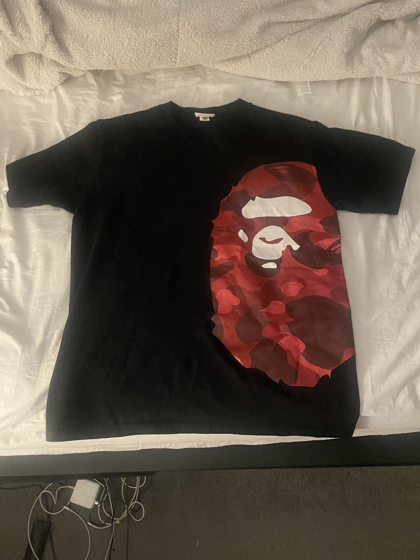 COLOR CAMO SIDE BIG APE HEAD TEE