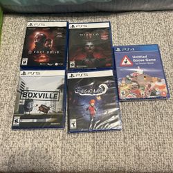 Ps5/4 Games  READ!