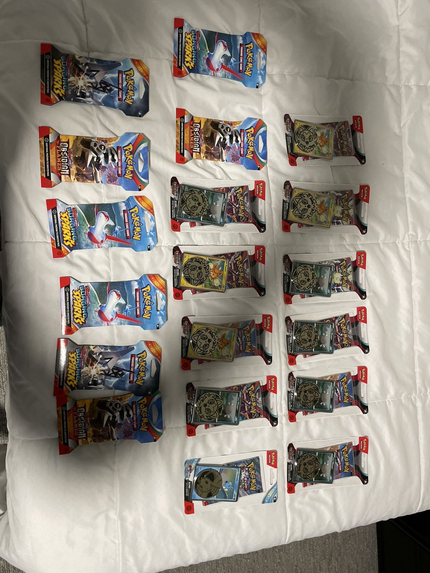 Pokemon Booster Pack Lot X19