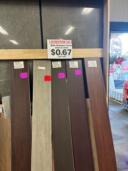 🔥 67¢/SQ FT Waterproof Bamboo Flooring – 7mm + Padding! 🏠 5 Colors Available | HUGE DEAL! 🔥