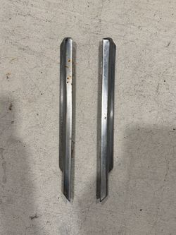 1968 Chevrolet Impala door vent window edge trim moldings