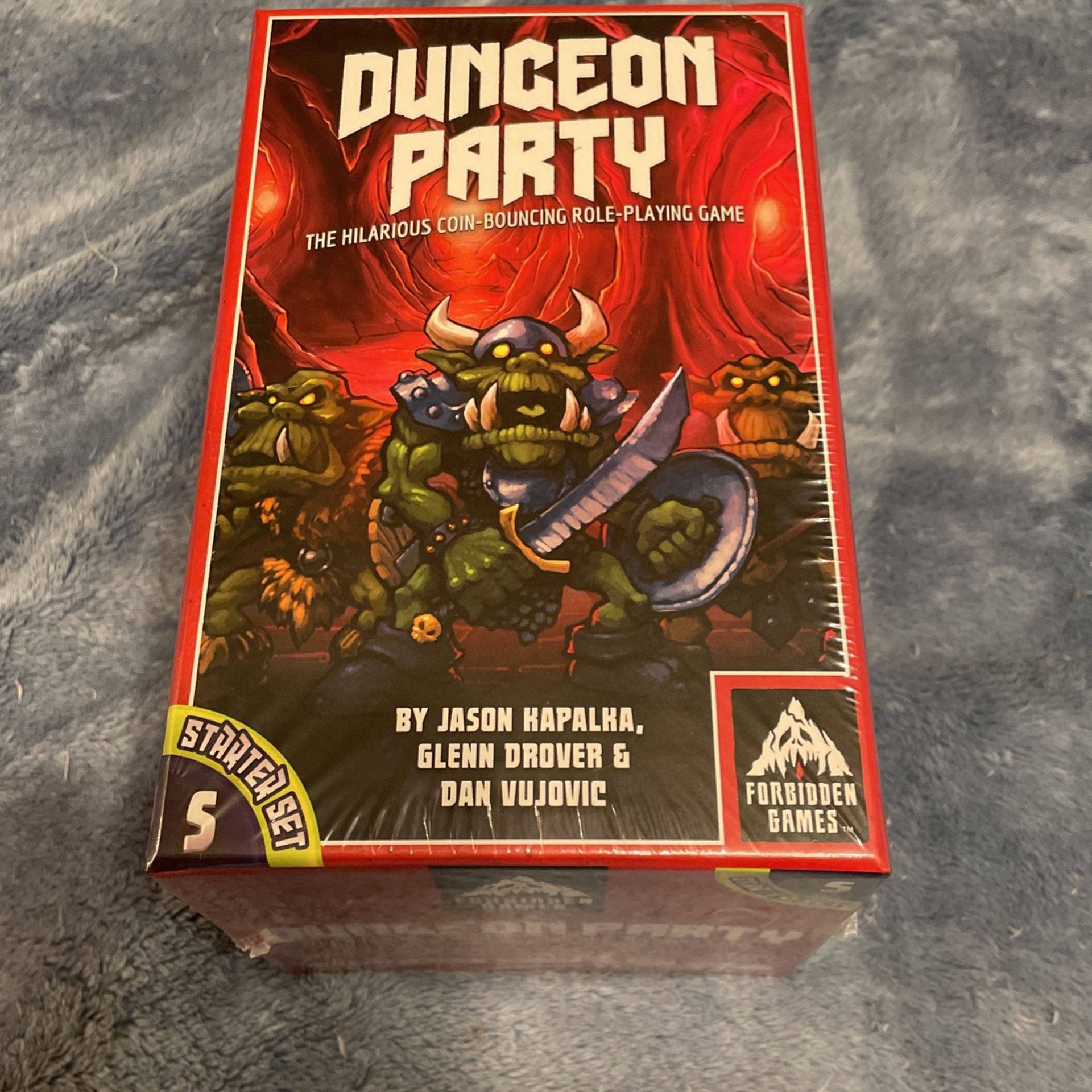 Forbidden Games: Dungeon Party - Starter Pack, Coin Bouncing Role-Playing Card Game