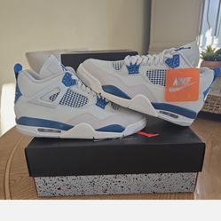retro 4 military blue 