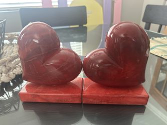 Heart Book Ends