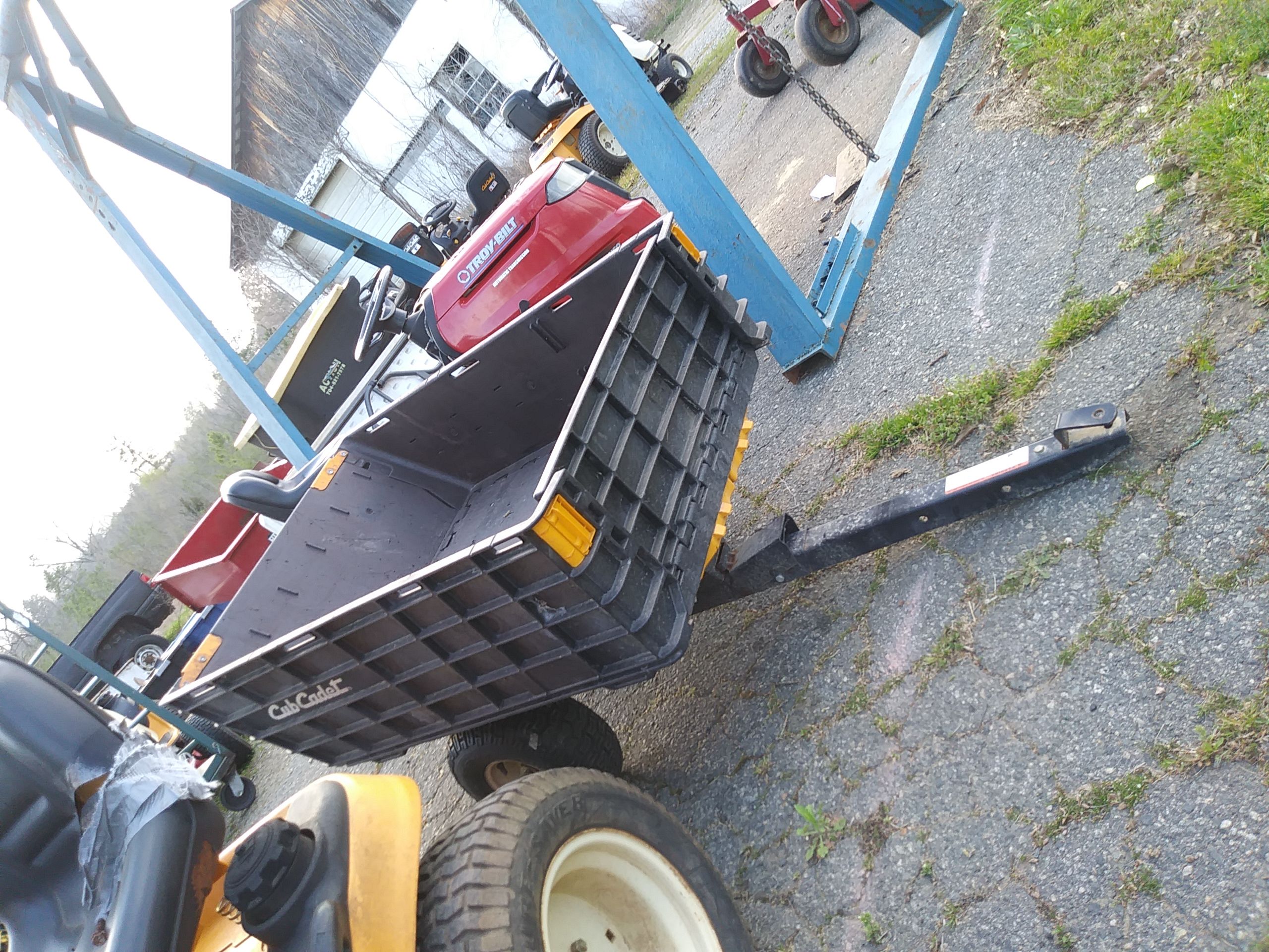 Cub Cadet Hauler 10 CU FT Dump Trailer