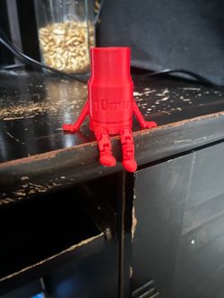 3-D printed 10mm red Socket Buddy