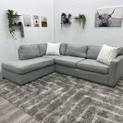 Grey Sectional Couch - Free Delivery 